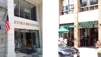 Brooks Brothers,スターバックス